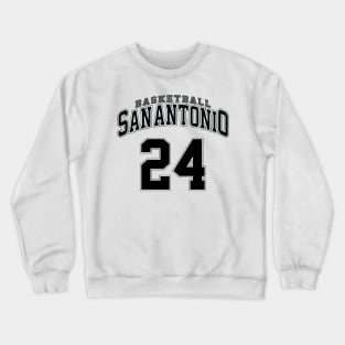San Antonio Basketball - Player Number 24 Crewneck Sweatshirt